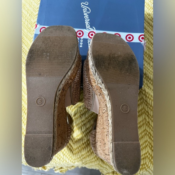 Universal Thread Cork Juliana Platform Wedges -  in Size 8 - Picture 6 of 6